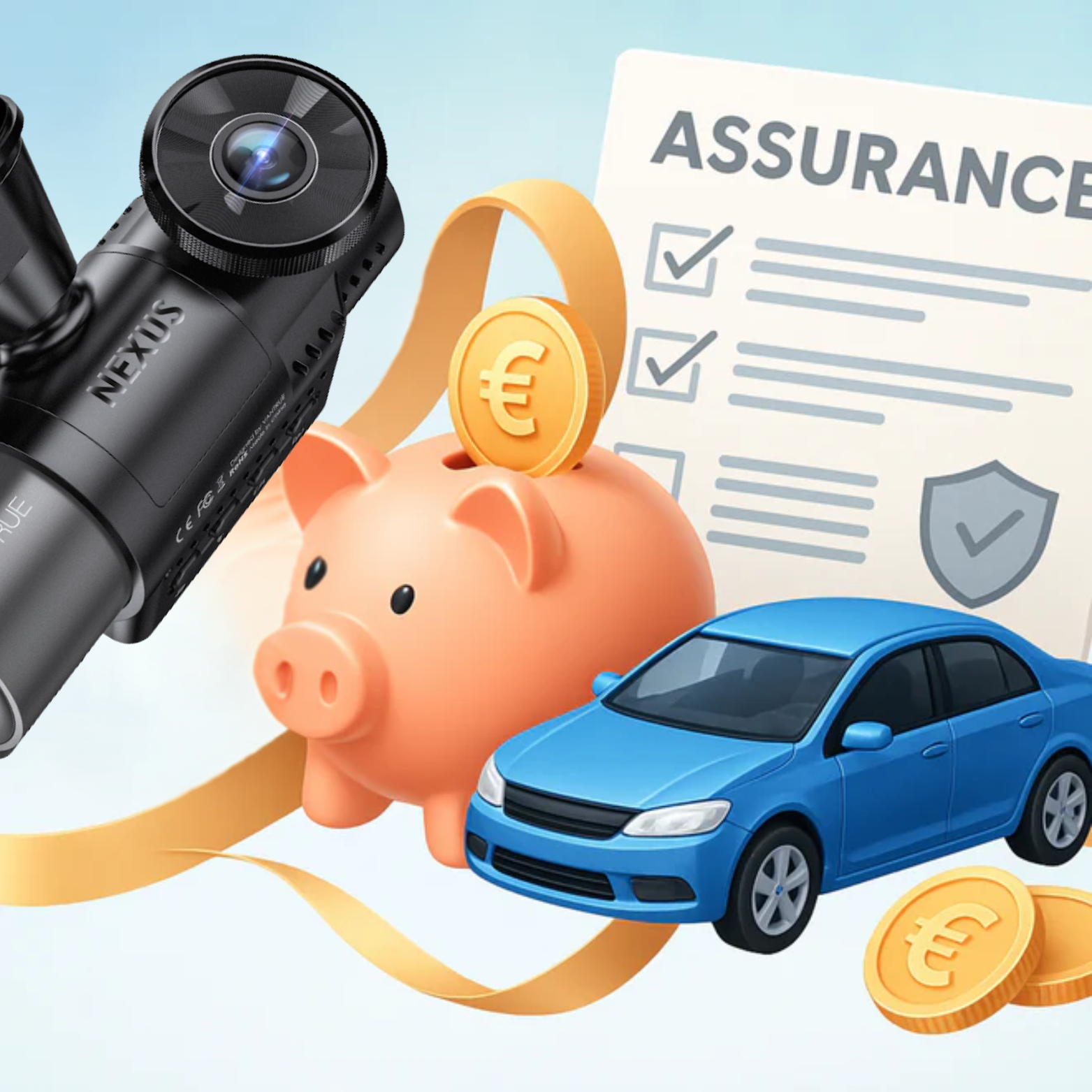 Comment une dashcam peut réduire votre prime d’assurance ?