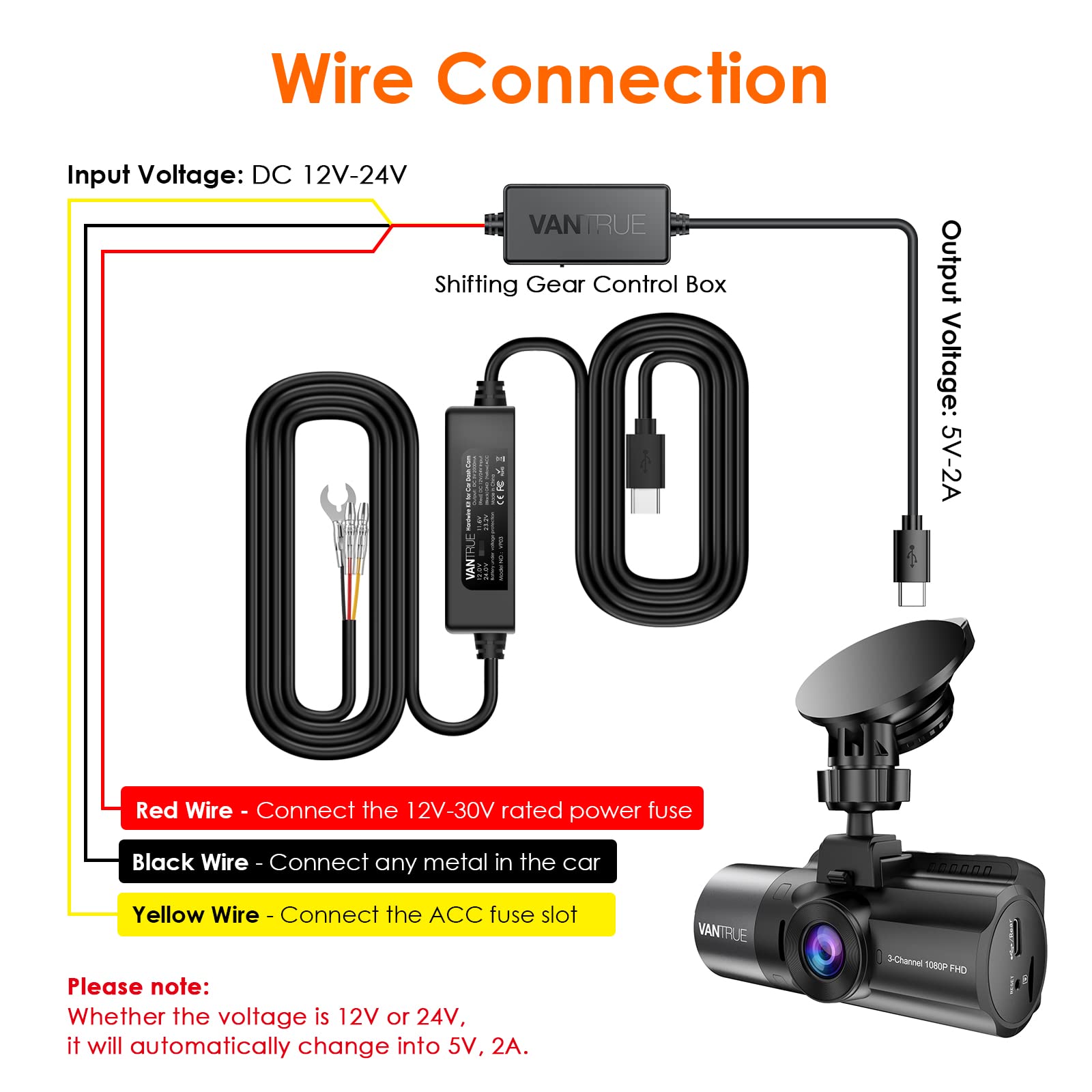 Câble de raccordement à fusibles 2 Vitesses