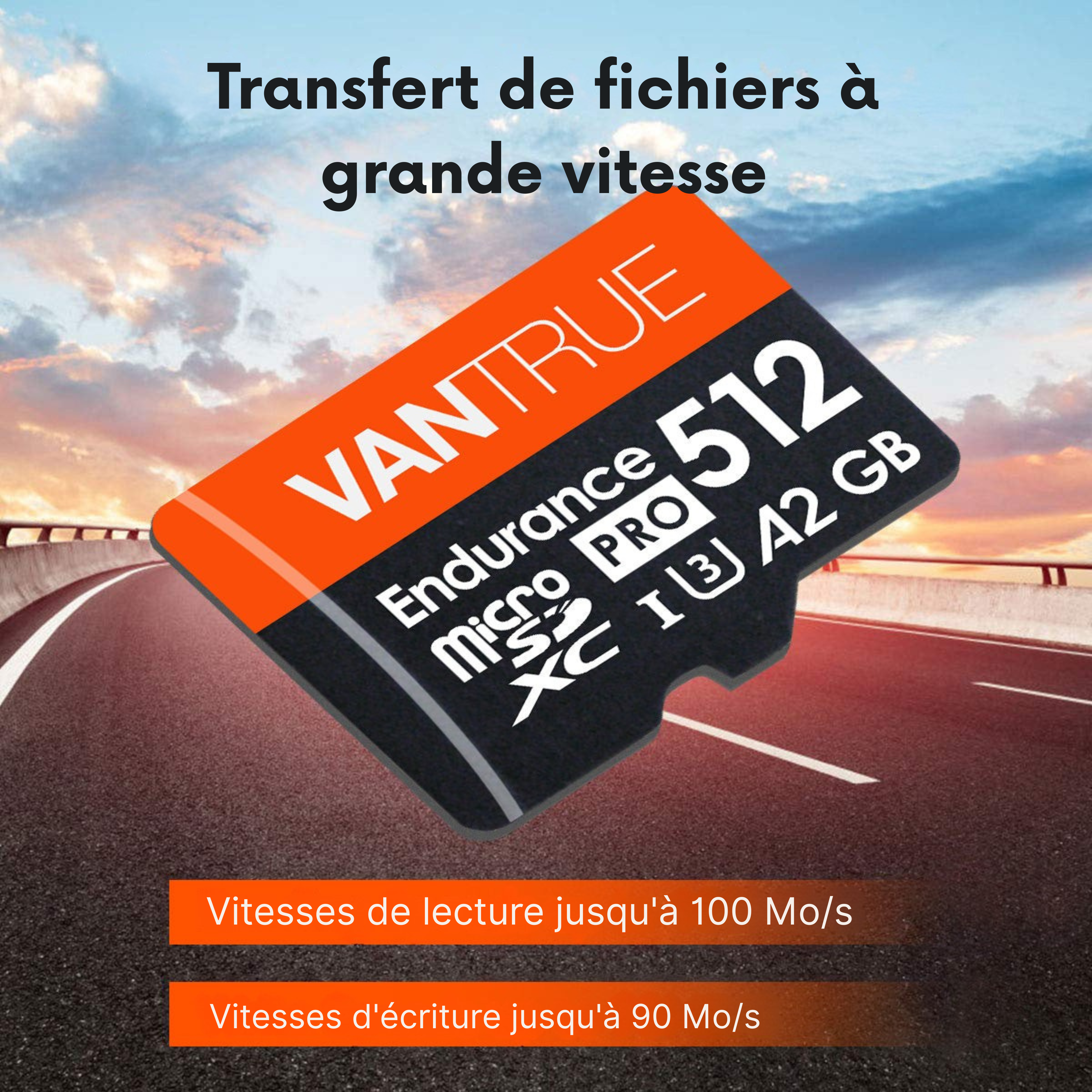 Carte microSD Vantrue 64 GB