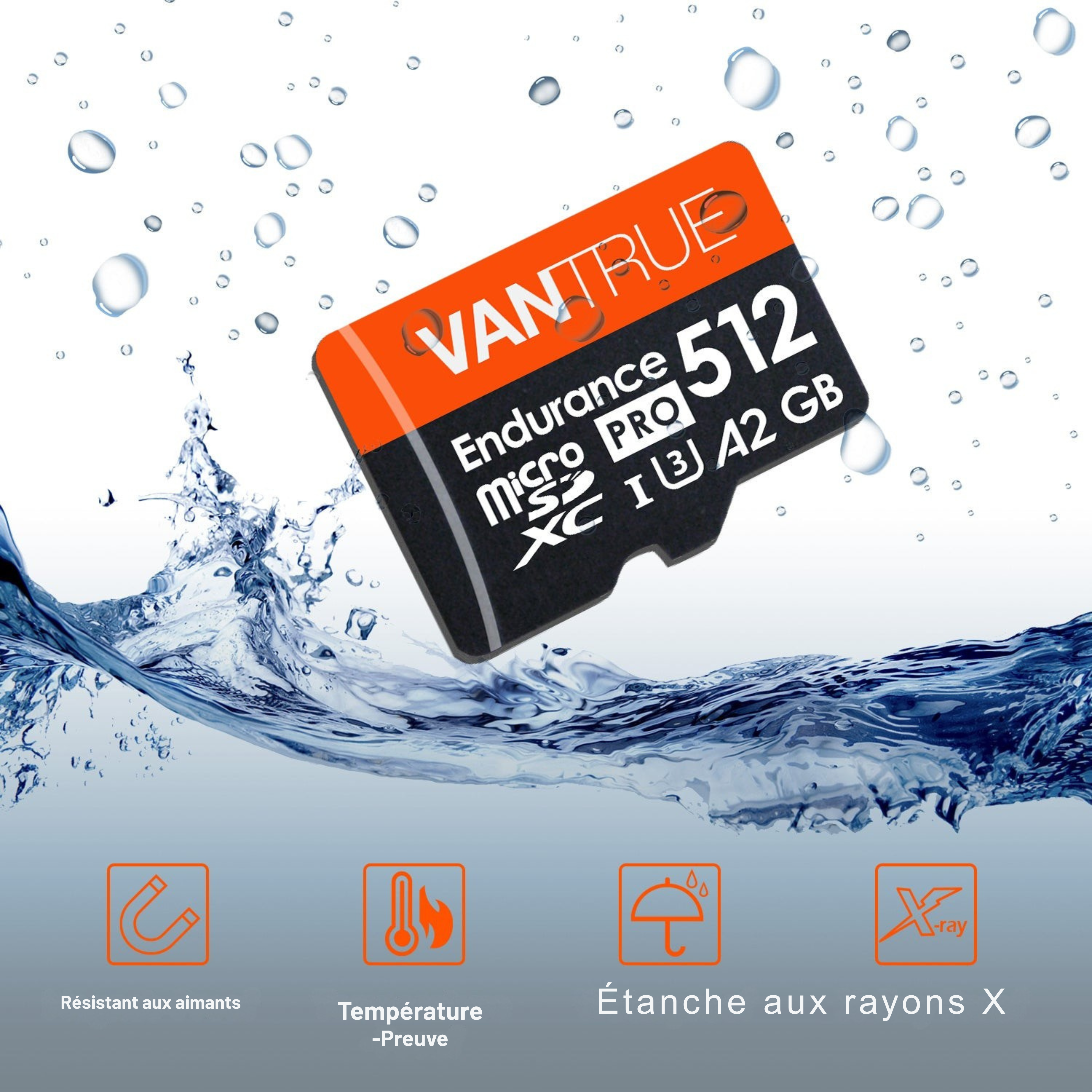 Carte microSD Vantrue 64 GB