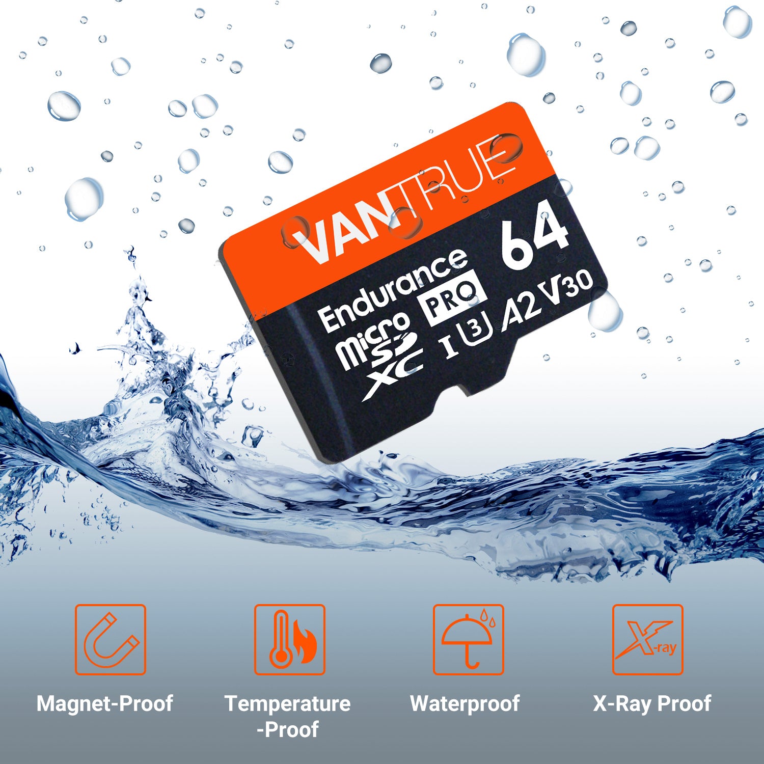 Carte microSD Vantrue 64 Go