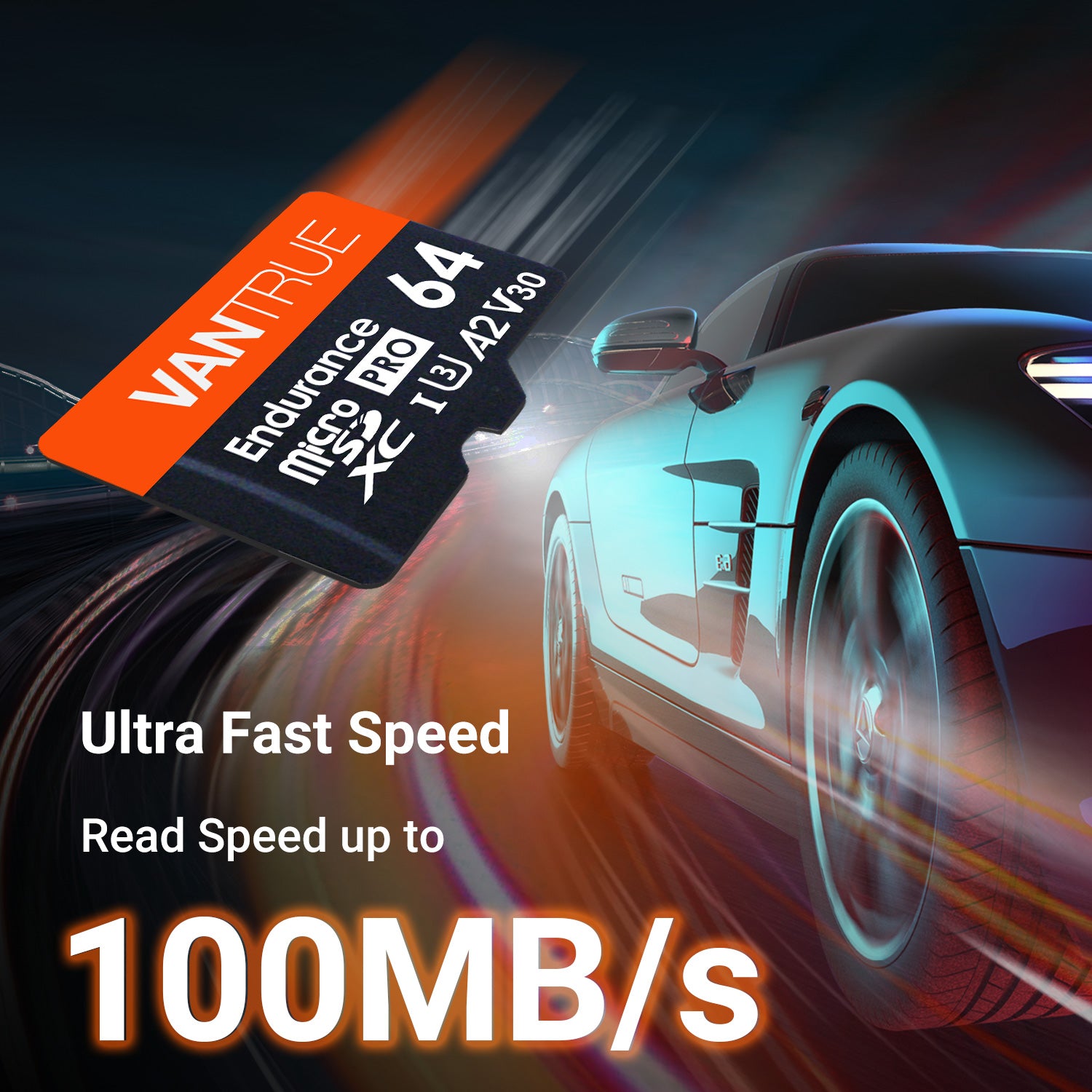 Carte microSD Vantrue 64 Go
