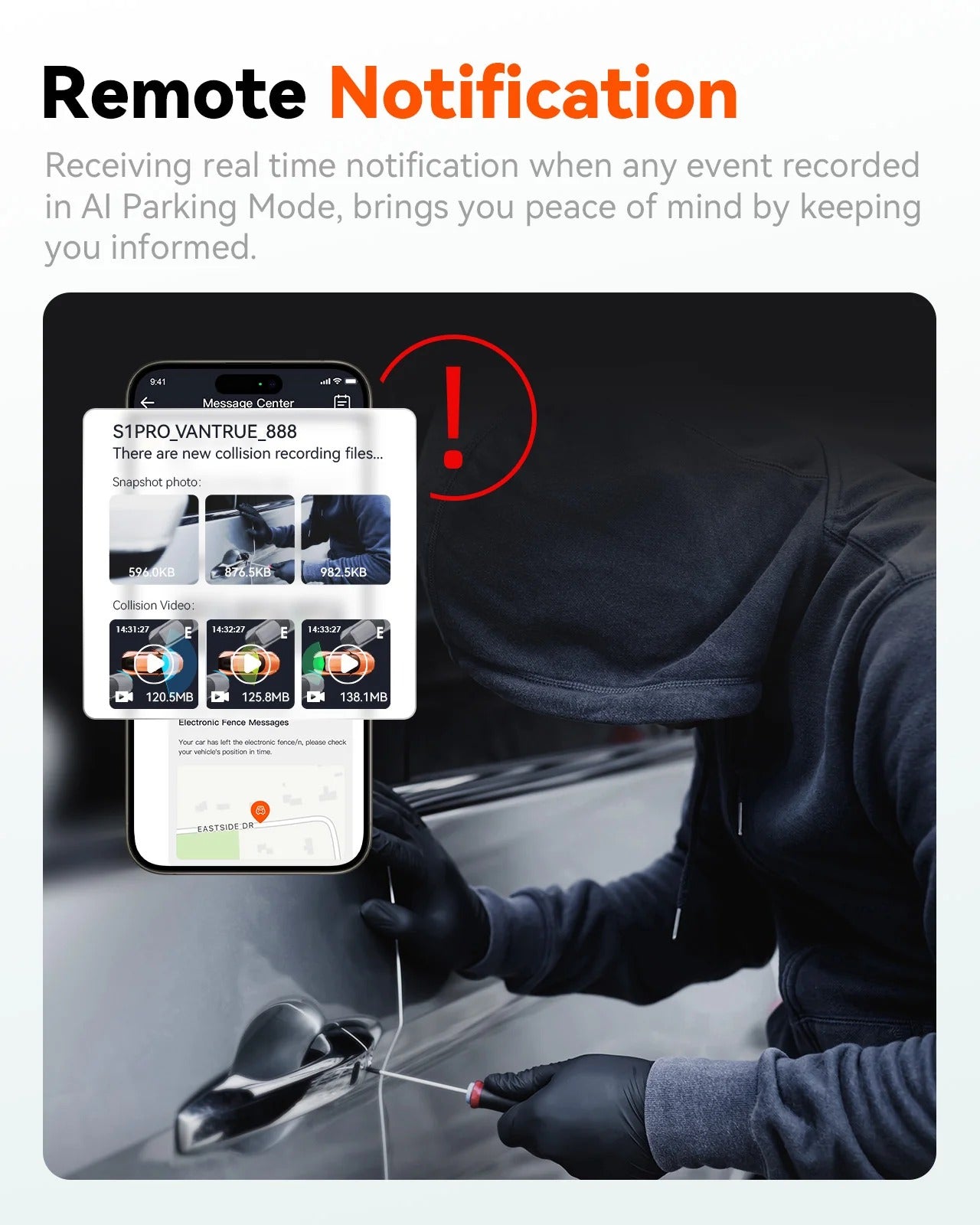 Module 4G LTE avec carte SIM Vantrue_