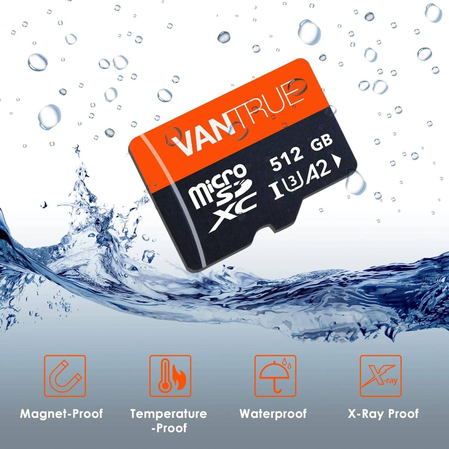 Carte microSD Vantrue 512 Go