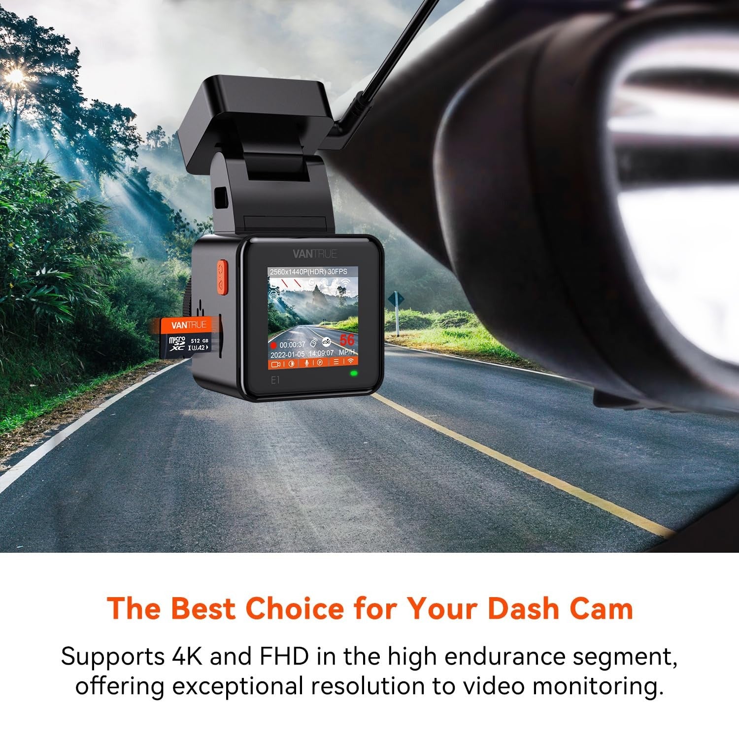 Carte microSD Vantrue 512 Go